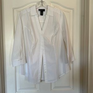 White button down shirt